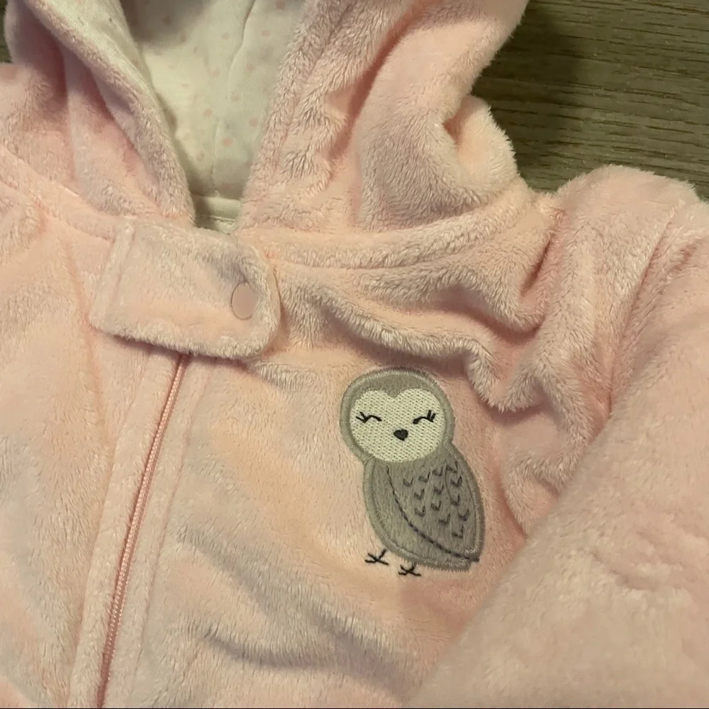 Carter’s Hooded Fleece Thick One Piece Baby 9mo